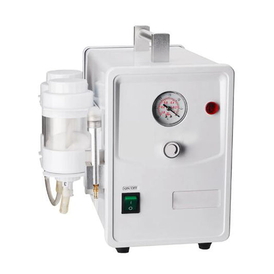 2‑in‑1 Desktop Diamond Microdermabrasion Machine | Facial Peeling Cleansing Beauty Device White 110‑240V