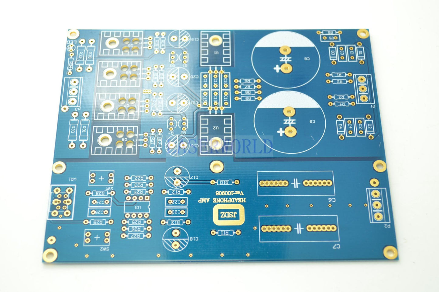Headphone Amplifier Board Reference Lehmann circuit design Kit AC 15V-0-15V
