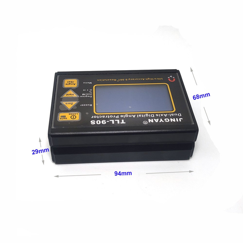 Tll-90s High Precision Laser Electronic Level Digital Biaxial Inclinometer Mini