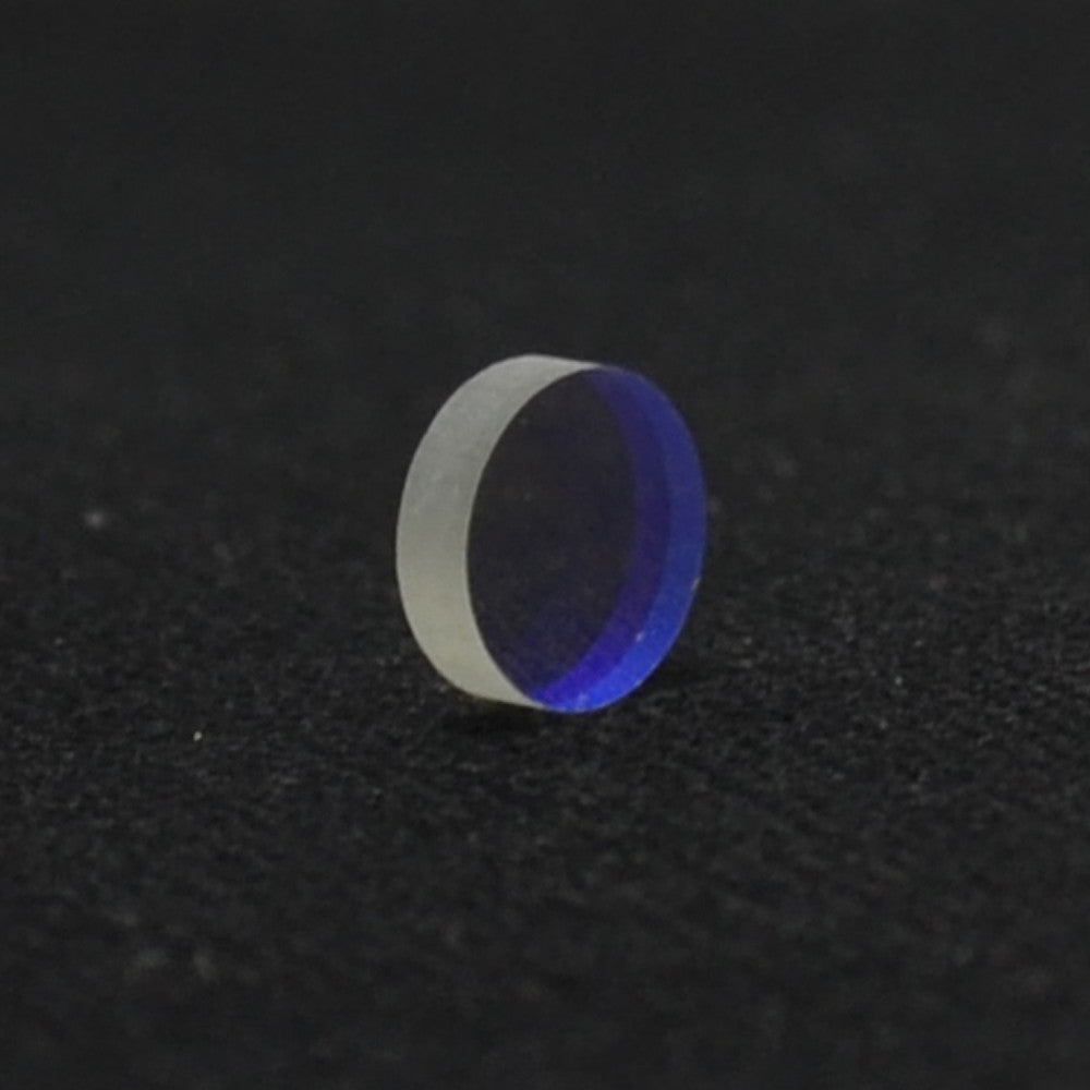 400nm-600nm Coated Glass Lens Waterproof 10mm Diameter 1.1mm Thick Lens