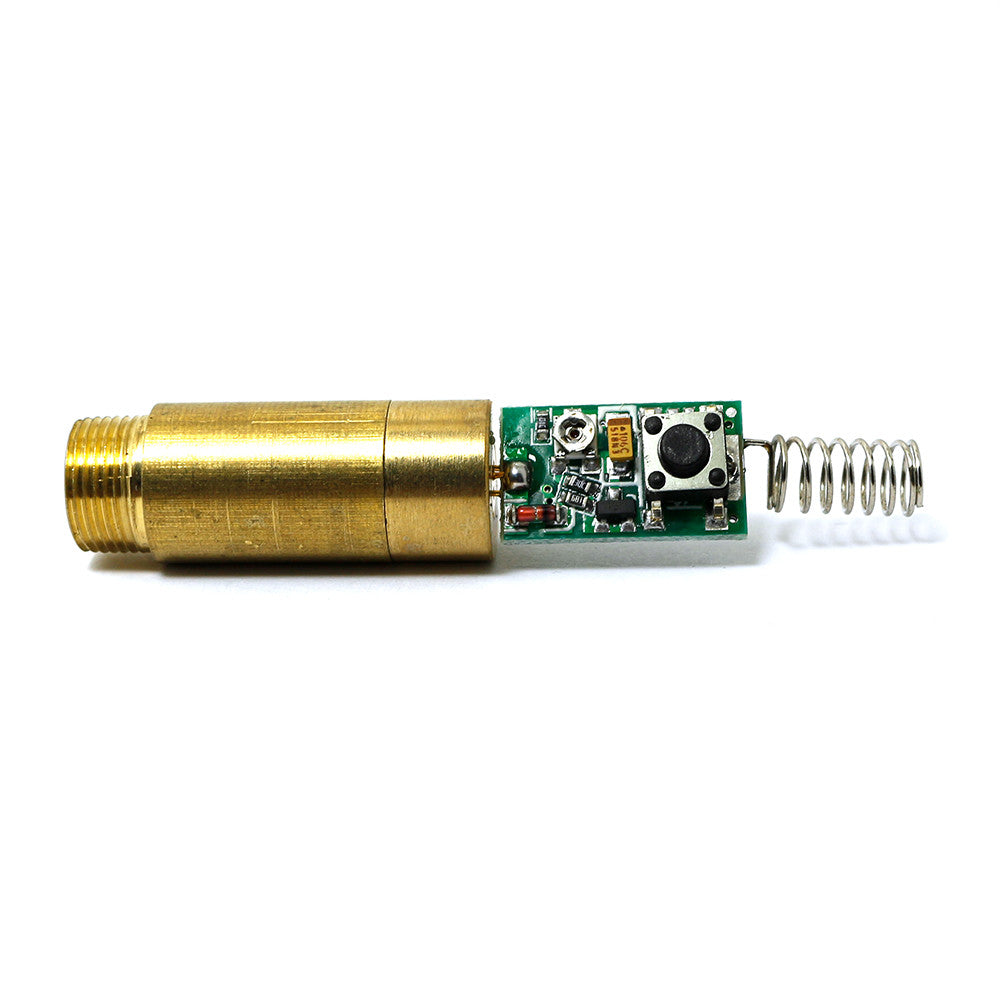 INDUSTRIAL/LAB Lasers 3V 532nm 5mw Green Laser Diode Dot Module w/Spring
