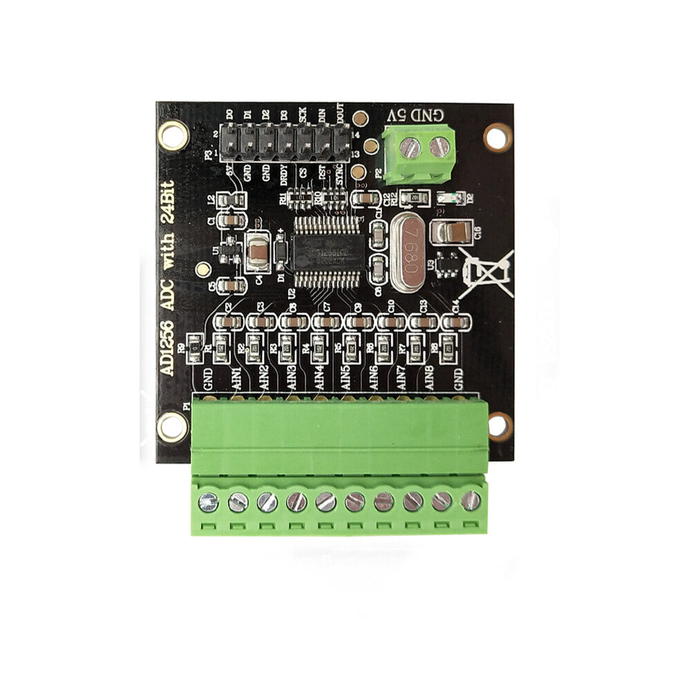 ADS1256 24-Bit High Precision ADC Data Acquisition Analog To Digital Converter