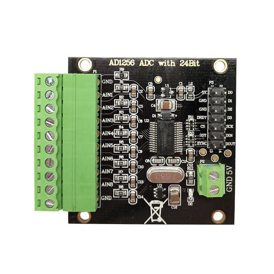 ADS1256 24-Bit High Precision ADC Data Acquisition Analog To Digital Converter