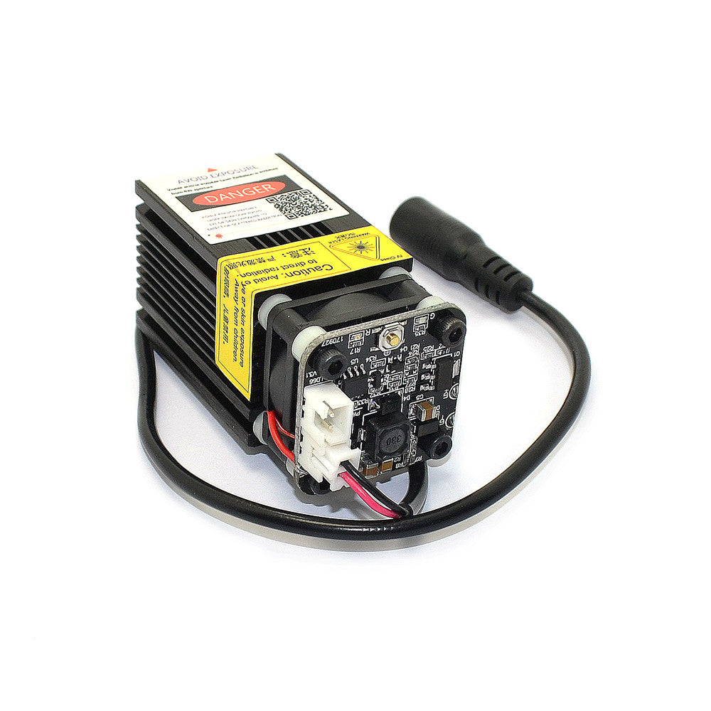 405nm 500mW Laser Module with Heatsink TTL/PMW for DIY 3D Printer Laser Medicine
