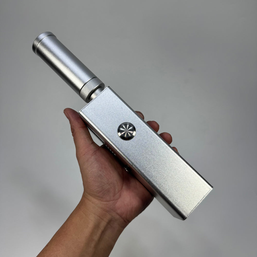 130W Handheld Laser Igniter, High‑Power Laser Pump Source with 15X Focus Lens