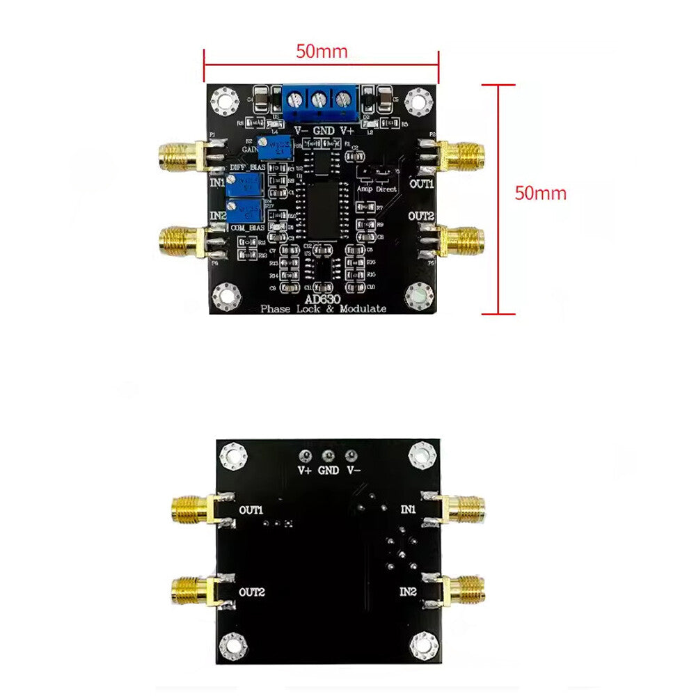 AD630 Balanced Modulator Lock-in Amplifier Signal Modulation Detection Module
