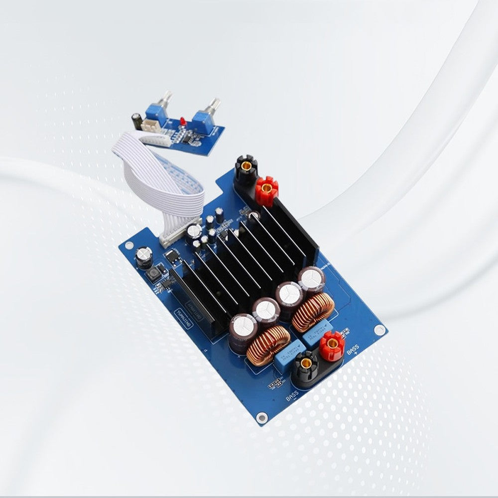 TPA3255 600W Mono HiFi Digital Subwoofer Amplifier Board Class D with Frequency Volume Control DC 24V-48V