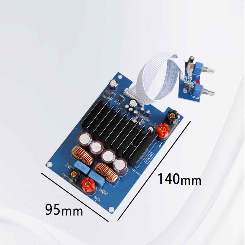 TPA3255 600W Mono Subwoofer Digital Amplifier Board, Frequency & Volume Adjustable HiFi Amp