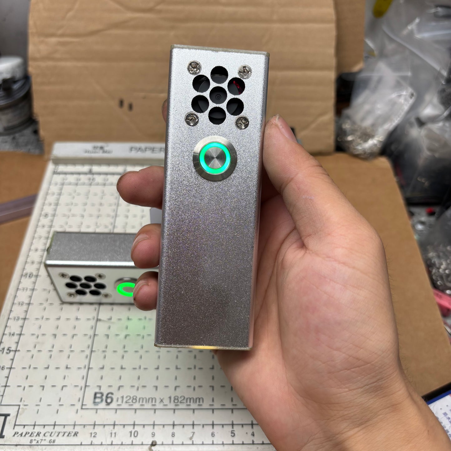 40W‑PLUS Handheld Semiconductor Fiber Laser Igniter, Type‑C Rechargeable