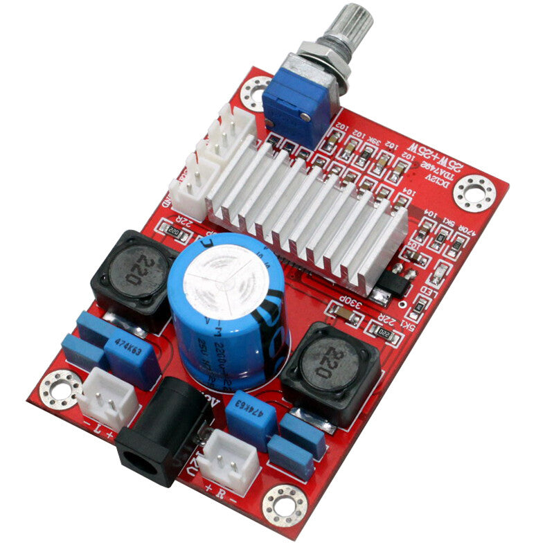 New TDA7492 12V Power Amplifier Board 25W+25W