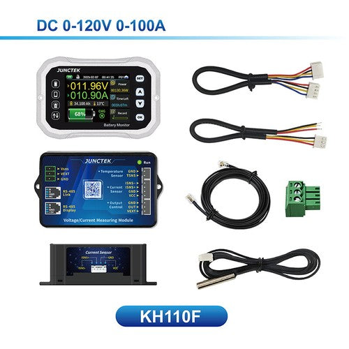 Electric Vehicle Motorhome Coulomb Meter Voltammeter Monitor Battery Manager