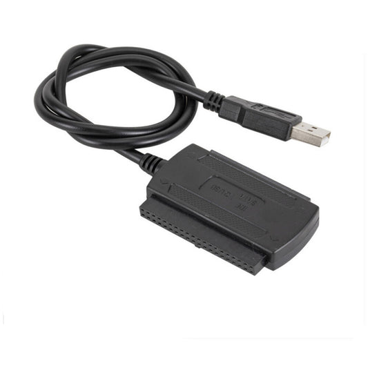 USB TO IDE/SATA Computer Hard Drive USB To Serial/Parallel Port w/Power Supply