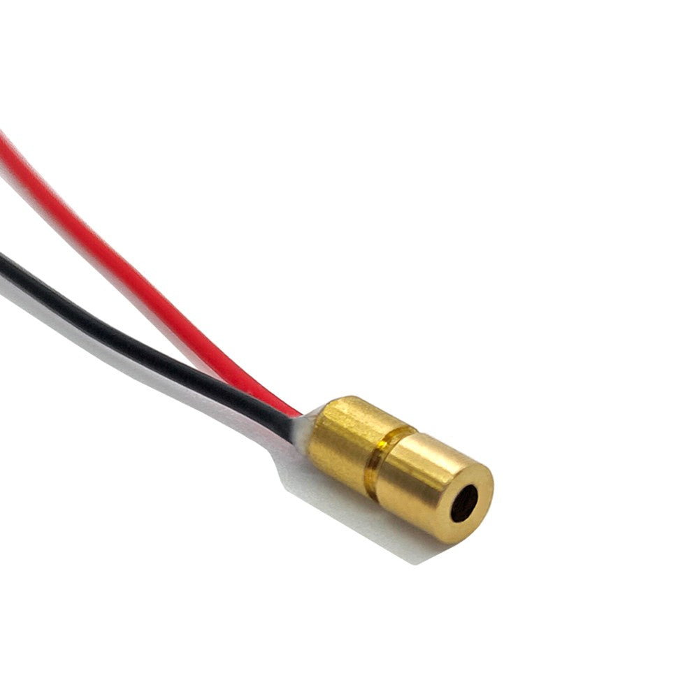 Φ3.6×9mm 5mW 650nm Small Size Dot Red Light Laser Module Positioning Laser Head