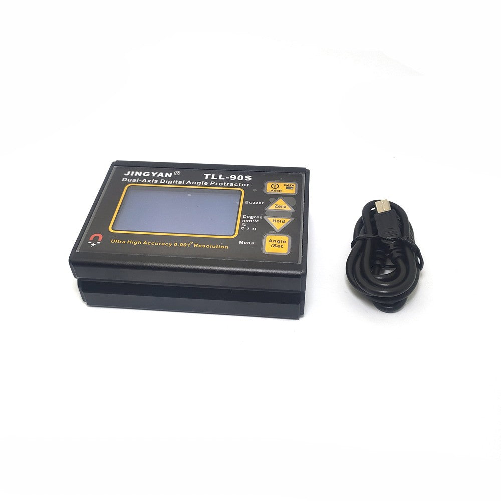 Tll-90s High Precision Laser Electronic Level Digital Biaxial Inclinometer Mini