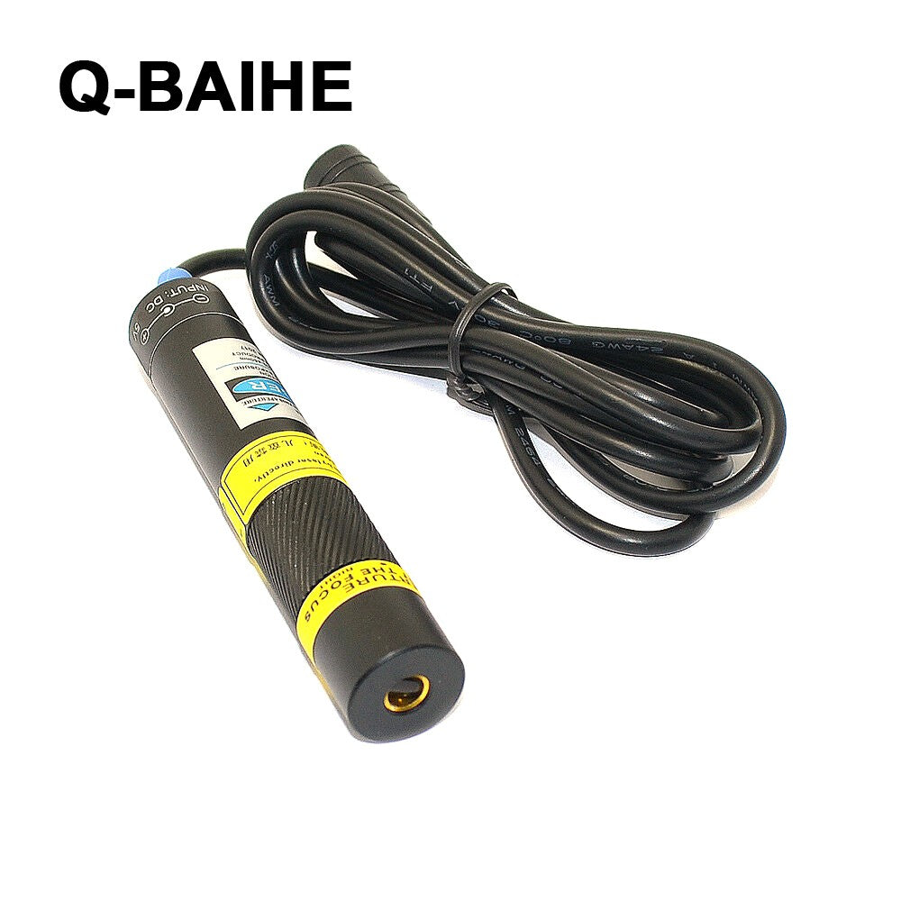Red 658nm 200mW Dot Line Cross Laser Module 16x120mm w/Adapter US/EU/AU/UK DIY