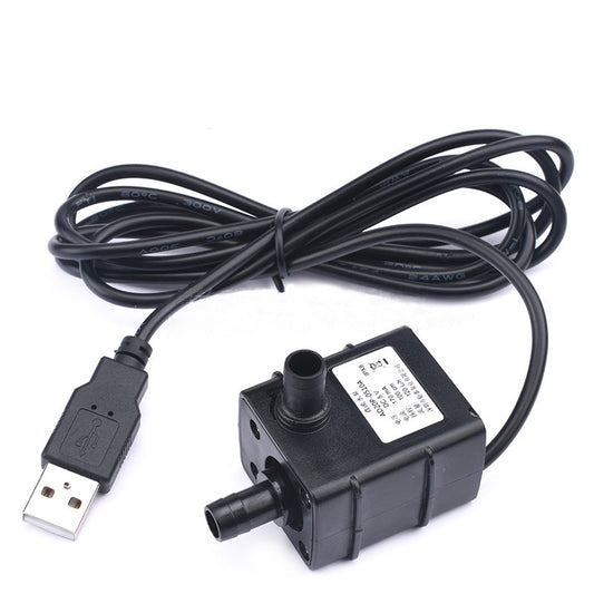 DC5V Mini Self Suction Pump Water Cooled Water Pump Cooling Circulation Pump DC Micro USB Interface