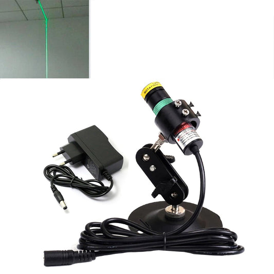 18x65mm 520nm 10mW 30mW 50mW 80mW Line 60° Adjustable Focus Green Laser Module