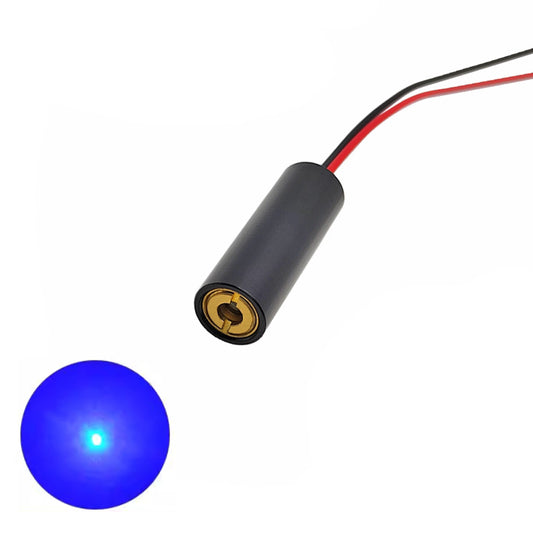 450nm 5mW 10mW 30mW Dot Pure Blue Laser Module Positioning Lamp Atmosphere Lamp