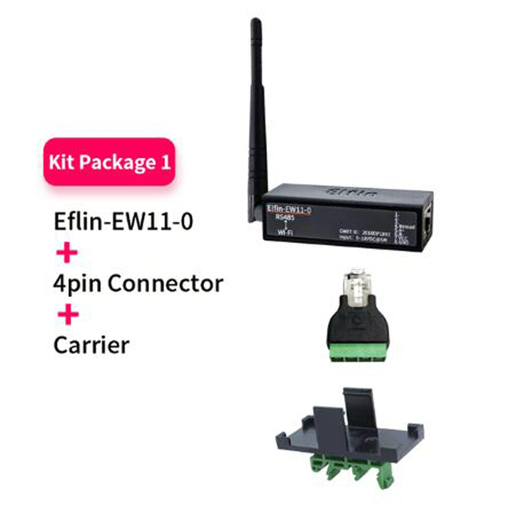 EW11-0 Wireless Networking Devices Modbus RJ45 RS485 To WIFI Serial Server DTU