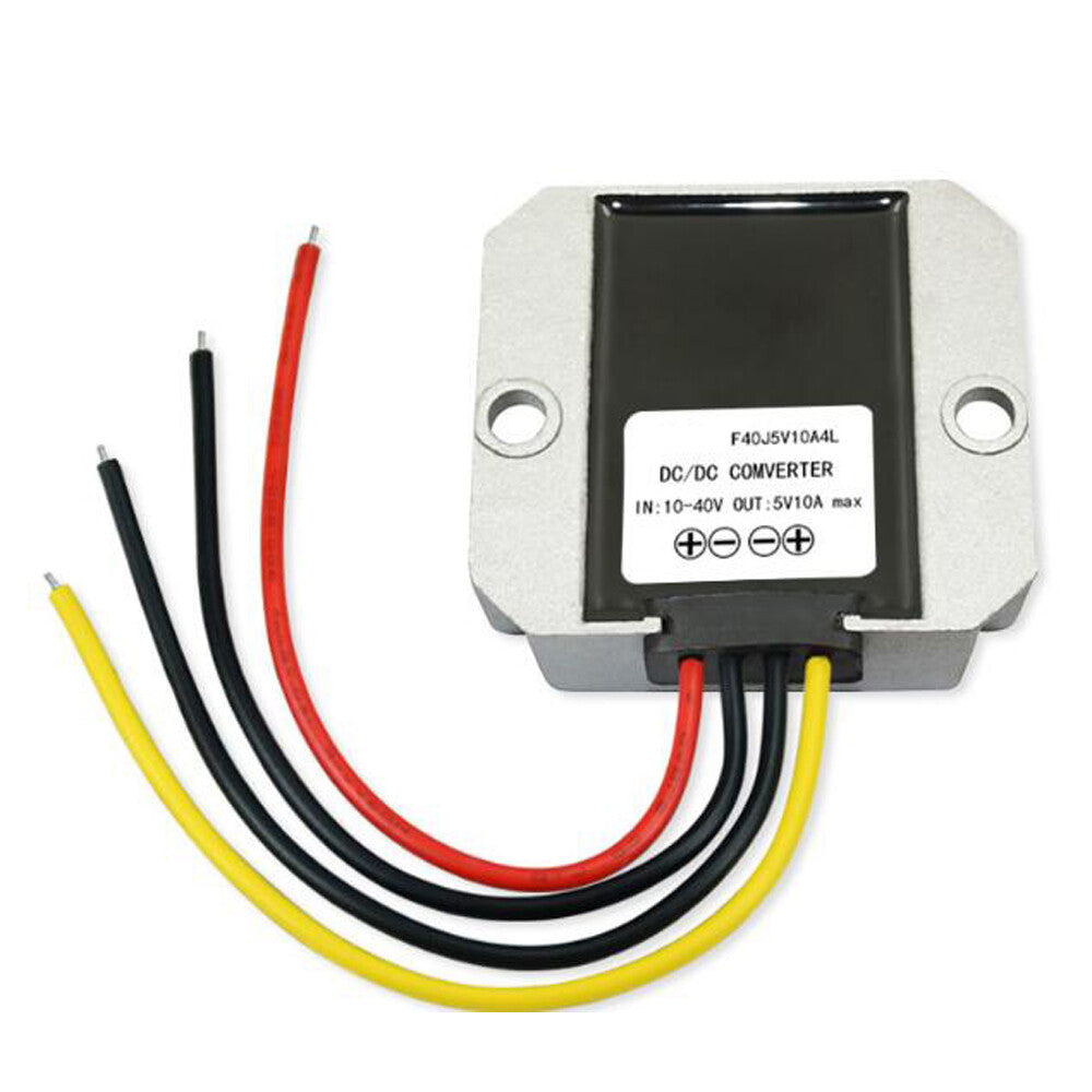 12V TO 5V 24V TO 5V LED Car Display Power Converter DC-DC StepDown Module 5A10A