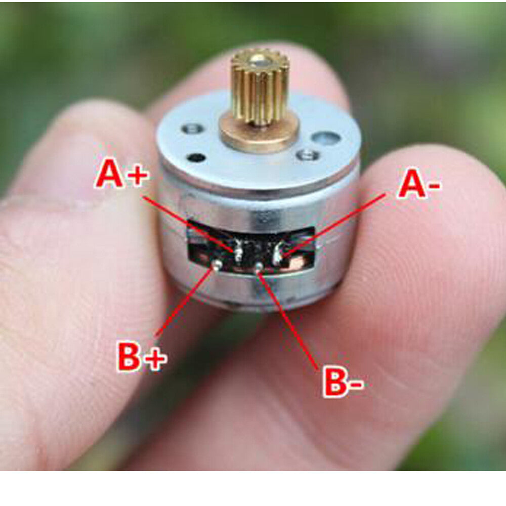 Miniature Two Phase Four Wire Stepper Motor 10mm /15mm Stepper Motor Small