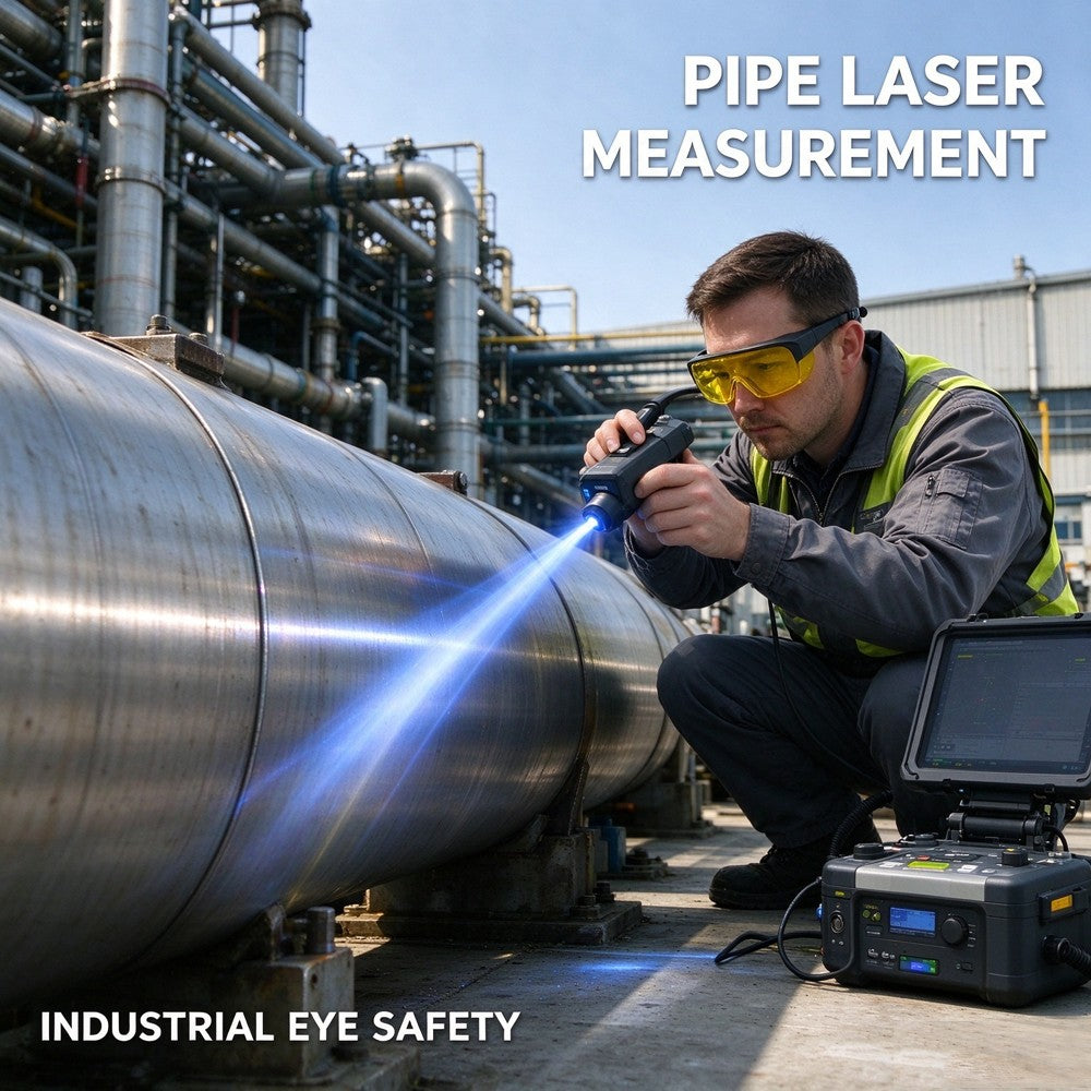 200-460nm OD6+ Laser Safety Glasses | 450nm Blue UV Laser Protection Goggles for Laser Engraving & Laser Dentistry CE EN207 LB5