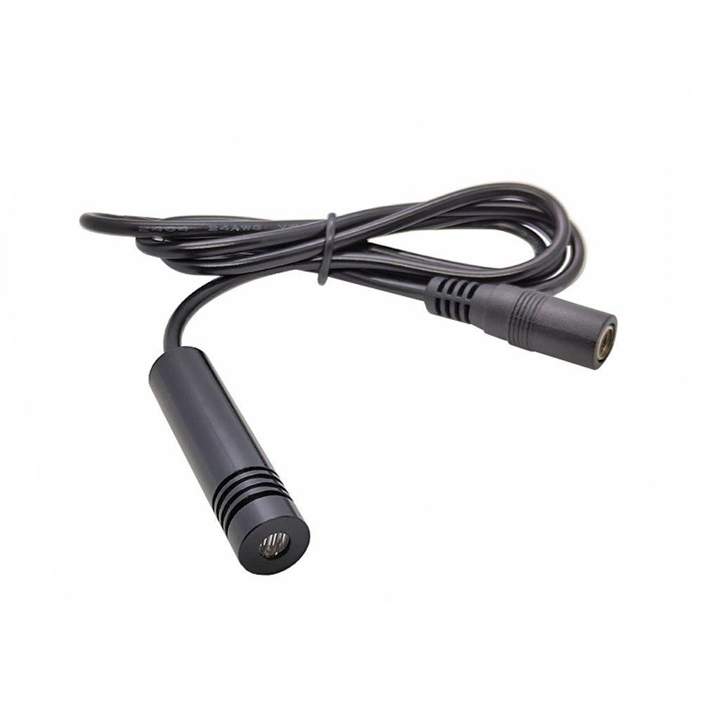 Φ12×50mm 520nm Adjustable Focus Green Line Laser Module, 35mW 50mW 85mW 135mW Line Positioning Laser Light with Power Supply & Holder