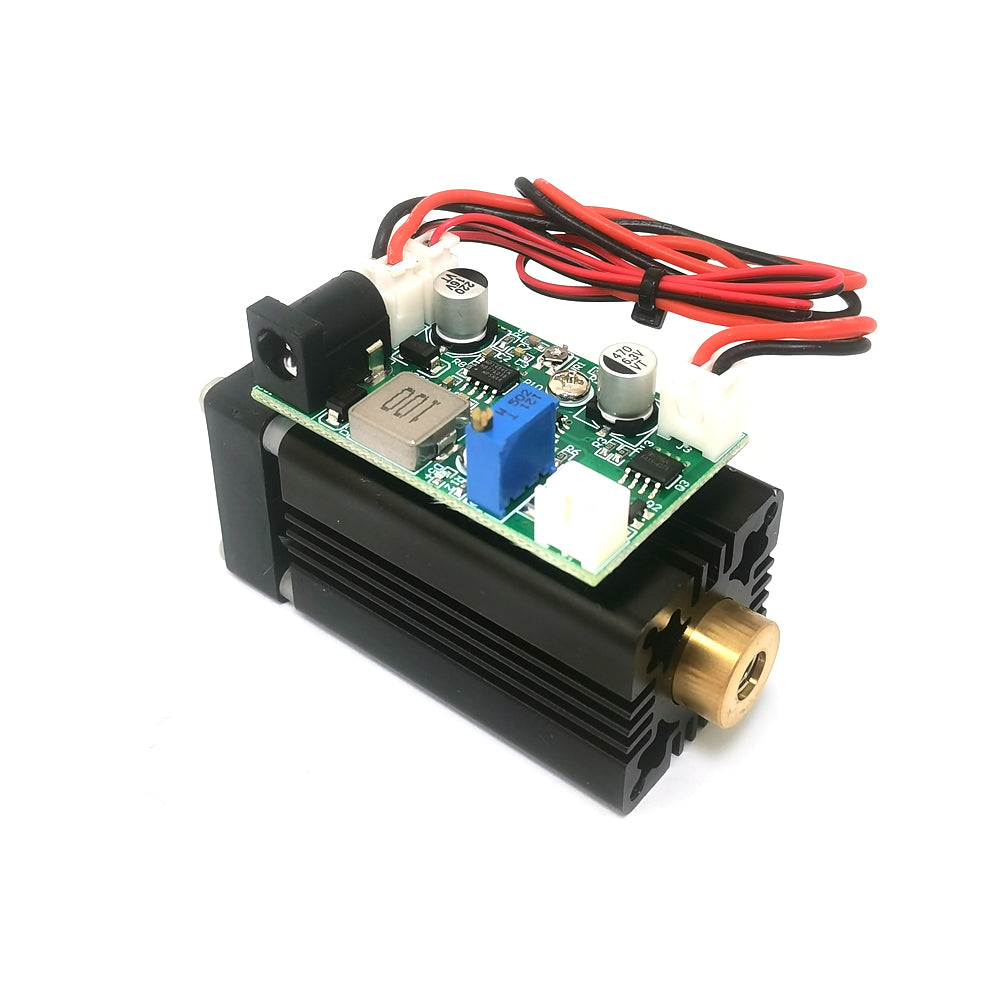 450nm Blue Laser Module 1W 2000mW 5000mW Stage Laser Light 12V Air-cooled w/TTL