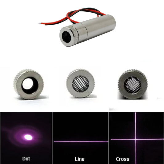 850nm 60mW 12x40mm Invisible Light Adjustable Infrared Laser Dot Line Cross Laser Module