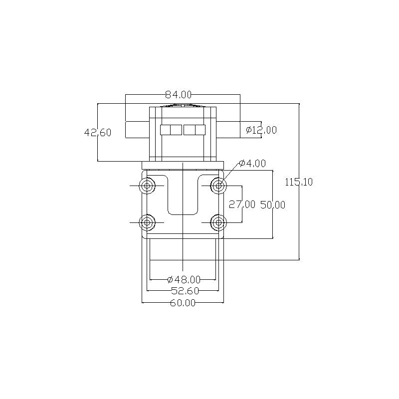DC 24V  Gear Pump  Corrosion Resistant  Self-priming  High Pressure Pump Pumping