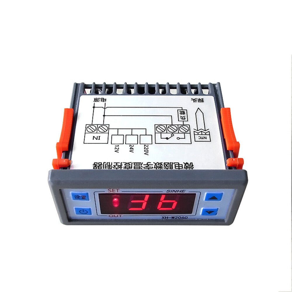 2060 Digital Tthermostat 12-24V Refrigerator Freezer Cold Storage Control Switch