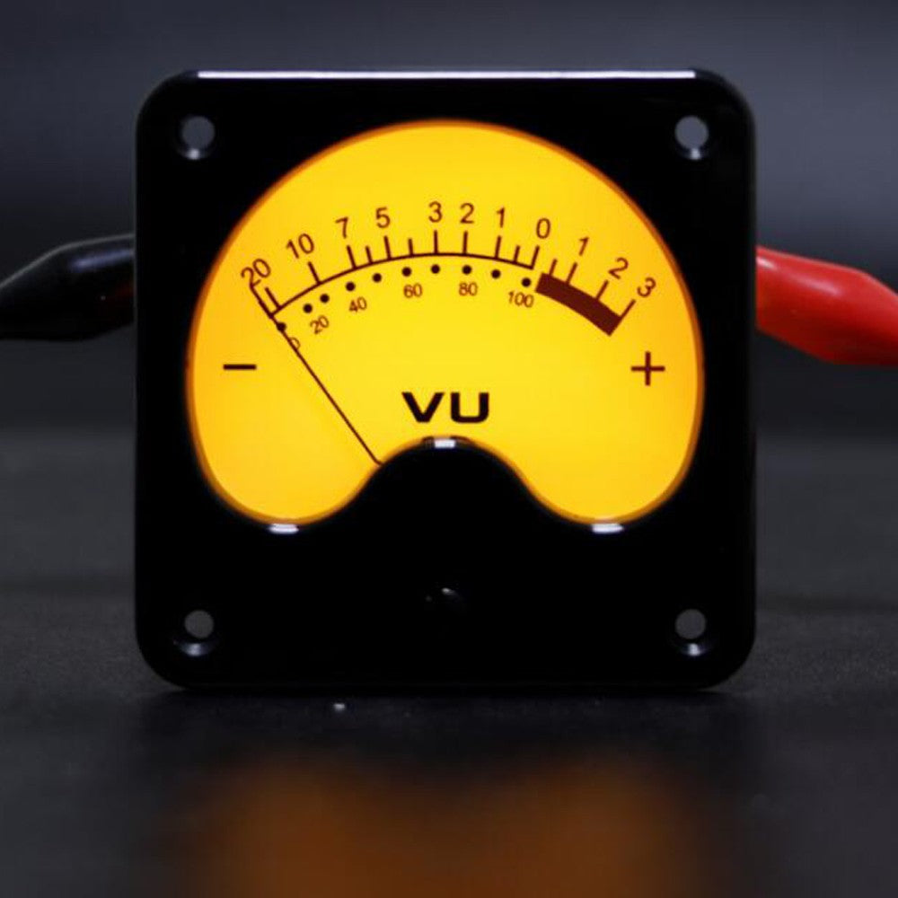 Pointer Type VU Meter With Backlight Ammeter 200uA/1.5KΩ Level Meter Audio Meter