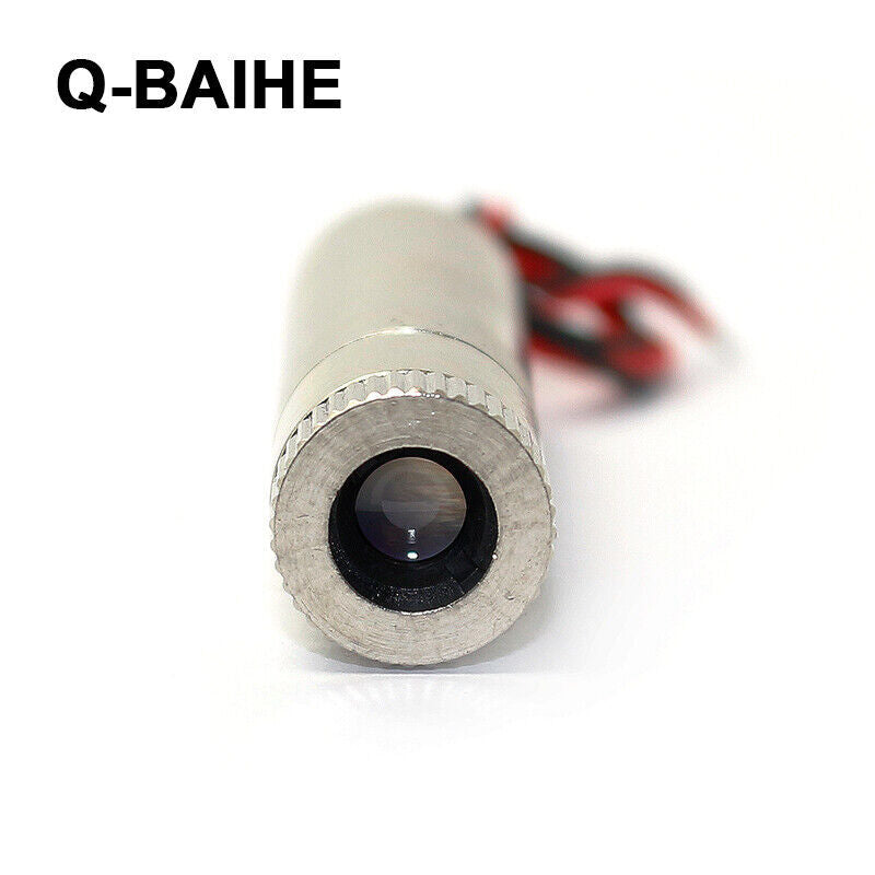 New 650nm 5mW Red Laser Dot Diode Module 12x40mm w/ Cap & Driver in