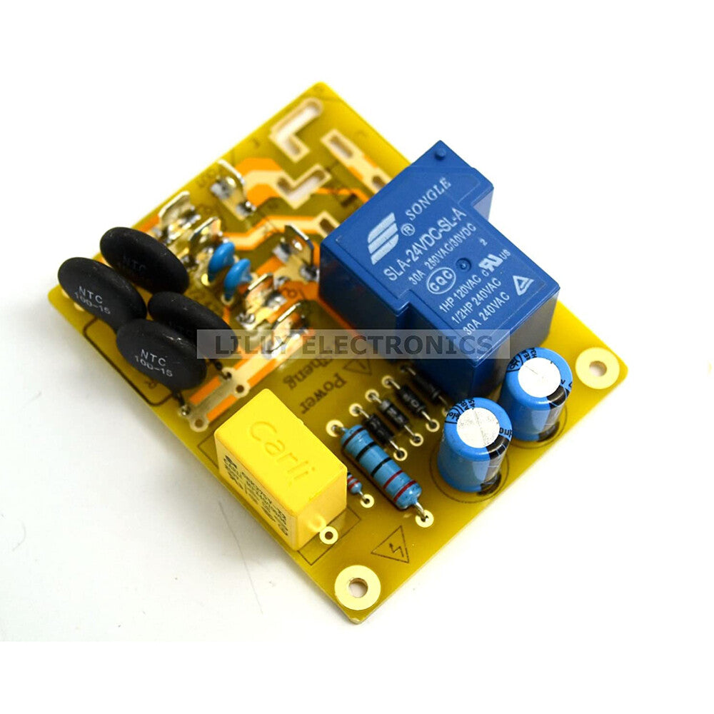 Soft-Start Protective Anti-Collision Board 30A 220v for HiFi Stereo Amplifier
