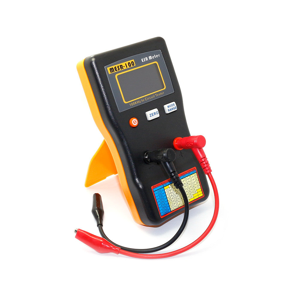 Smart Digital Display Range Tester Electrolytic Capacitance ESR Resistance Meter