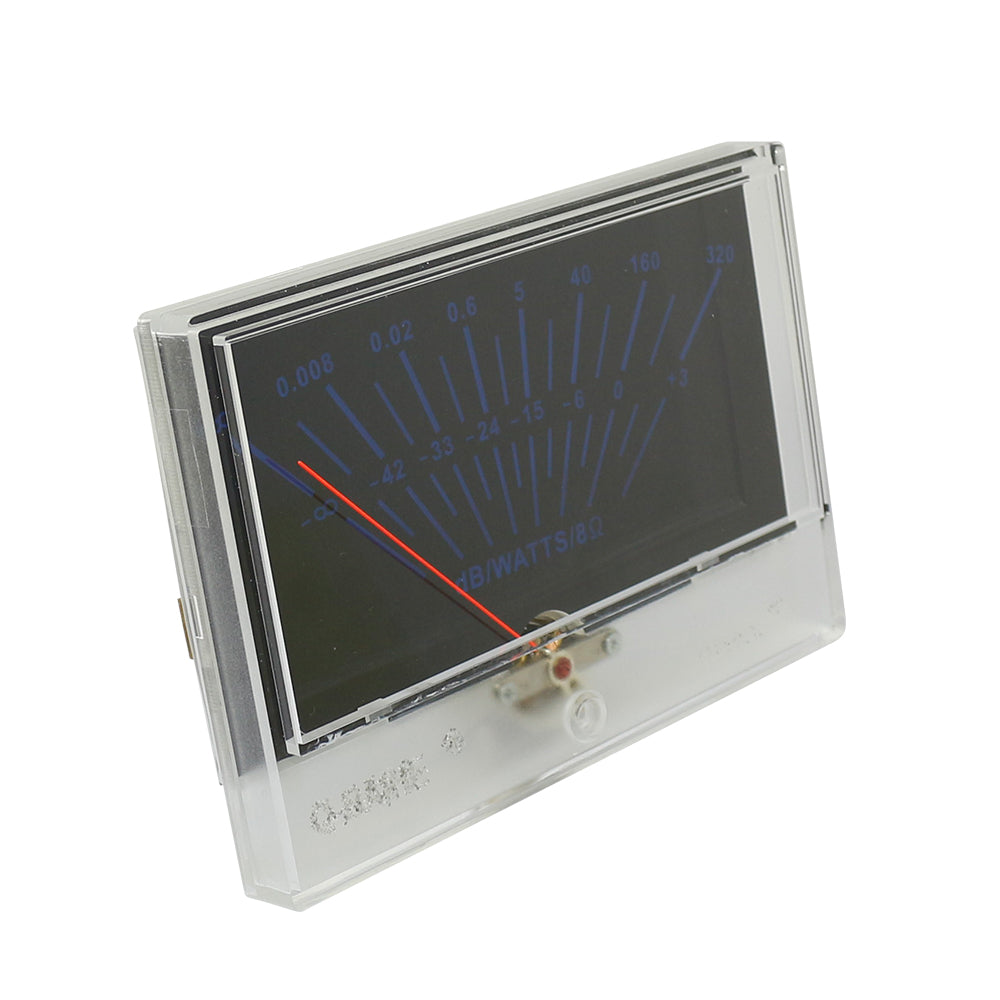 High Precision Backlit VU Meter Head | DB Level Indicator for Power Amplifier, DAC Audio & Sound Pressure Detection