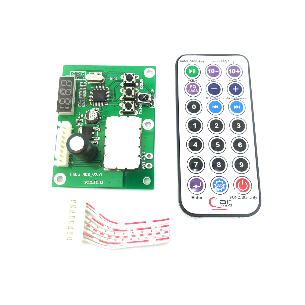 RDS Coding FM Radio Receiver Control Module Fmku_RDS_V2.0
