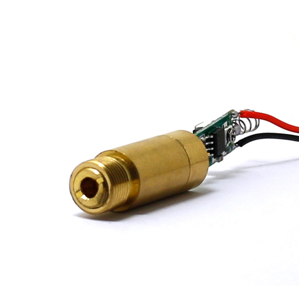 INDUSTRIAL/LAB 3.7-4.2V 3VDC 532nm Green Laser 50mW Diode Module with Cable