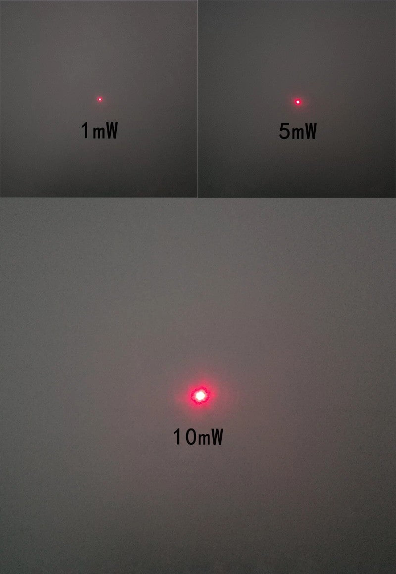 Red Laser 650nm 0.5mW 1mW 5mW 10mW Adjustable Focus Dot Light Module Locator