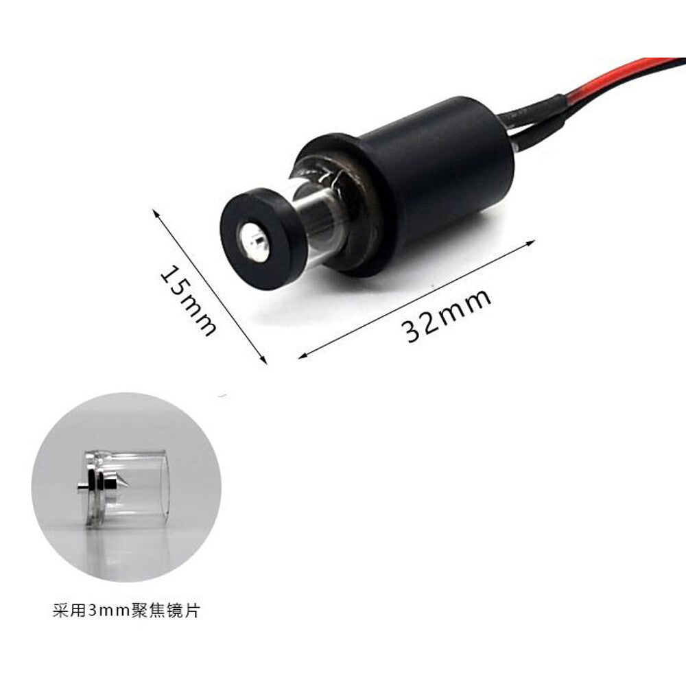 Dedicated Threading Device Rotary 360°100mW 650nm Laser Level Line Module Green