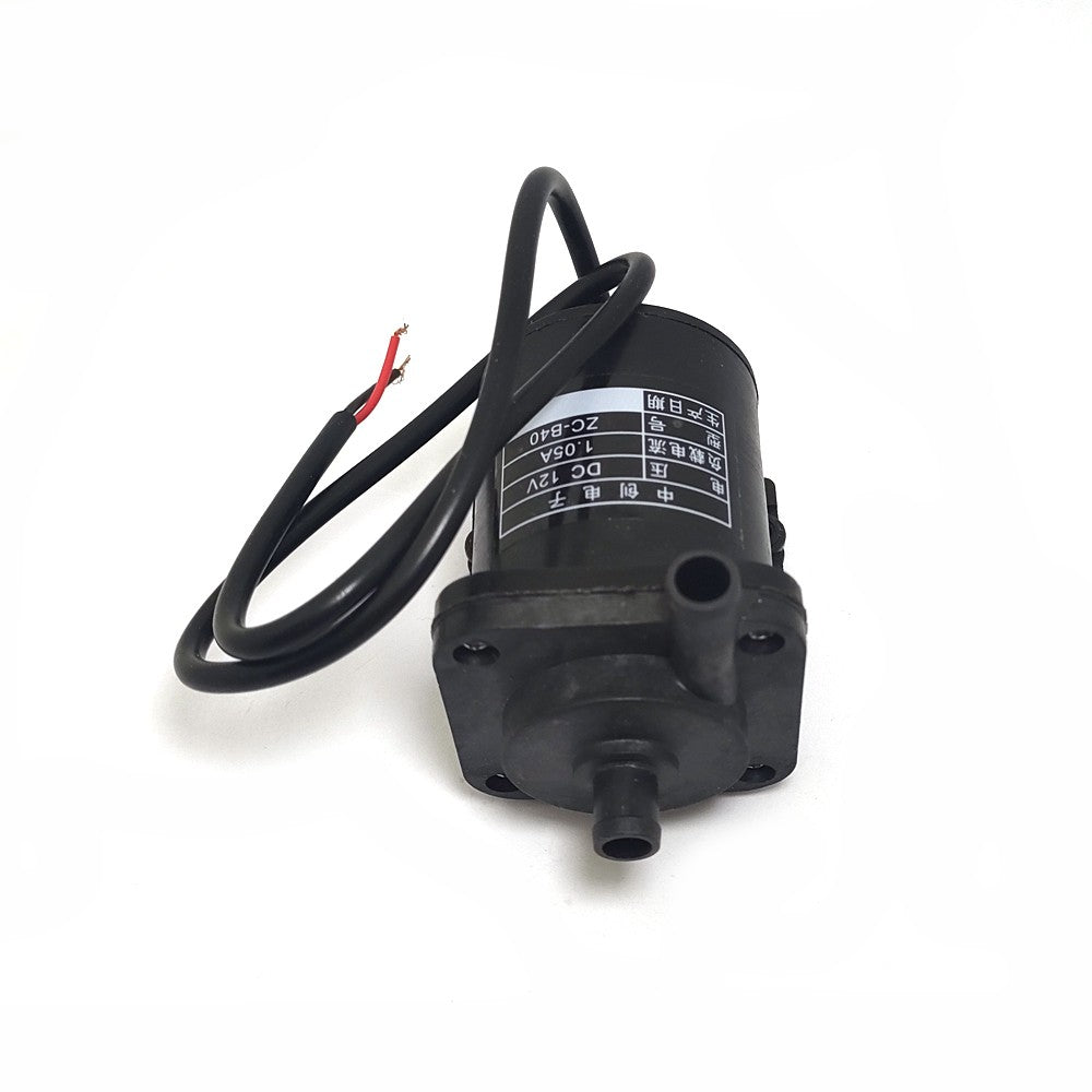 Mini Hot Water Pump Brushless Magnetic 0-100℃ -No Thread-ZC-B40 12V DC