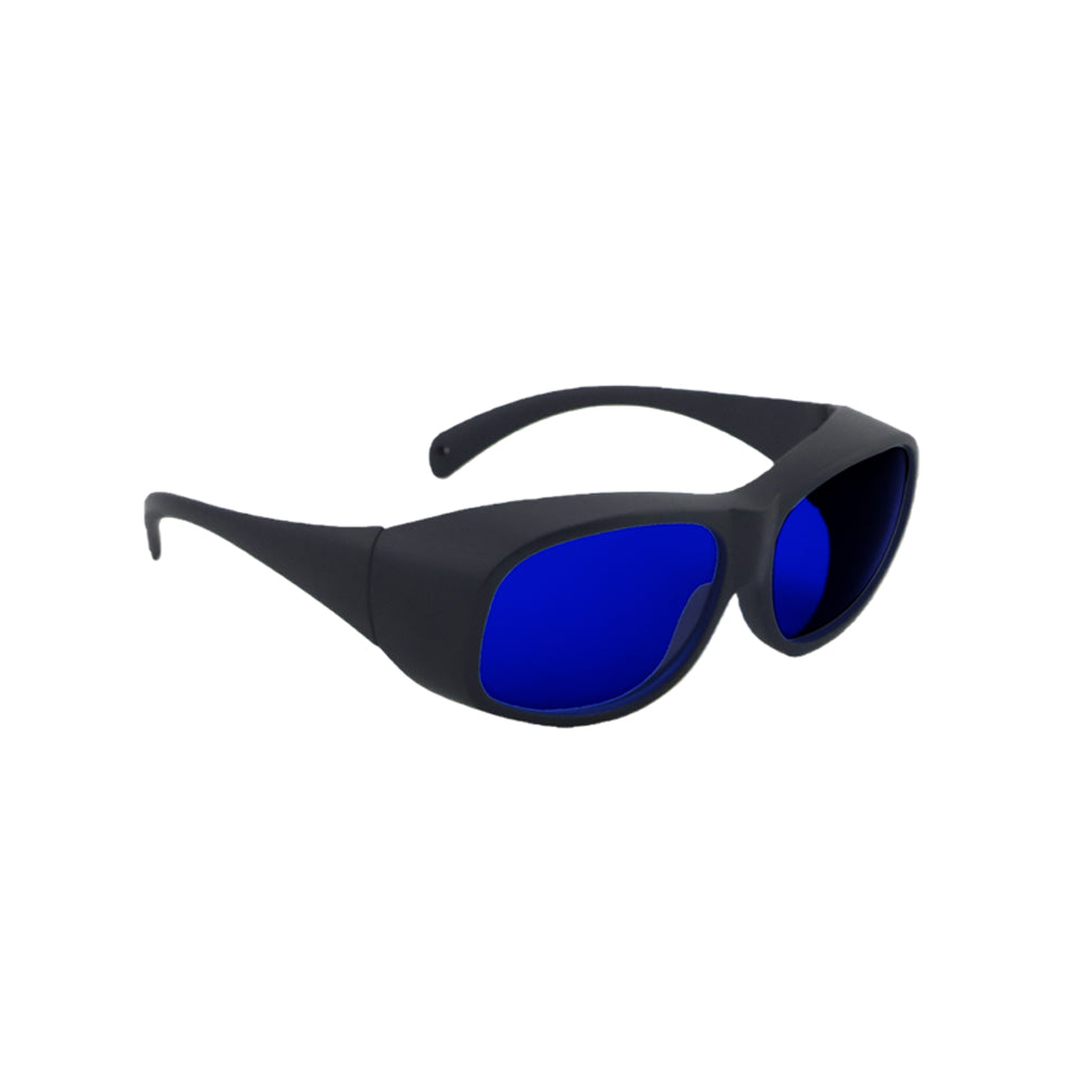 Laser Safety Glasses 585nm 595nm 650nm, OD5+, DIR LB5 LP CE Certified, Red & Yellow Semiconductor Laser Eye Protection, 10% Visible Light Transmittance