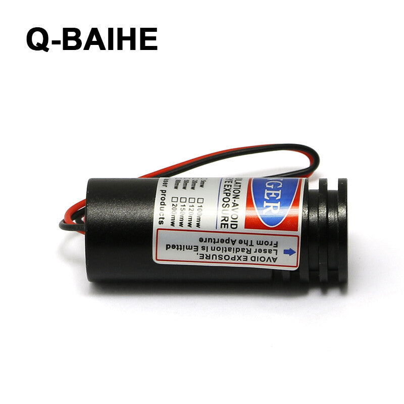 405nm 150mW Violet/Blue Focusable Laser Dot Module 18x45mm with Cable