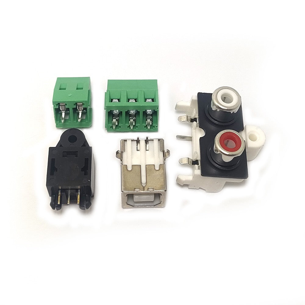 KITS CS8416+CS4398 DAC board (USB+Optical Fiber 192K/24BIT Board )AC15V-0-AC15V