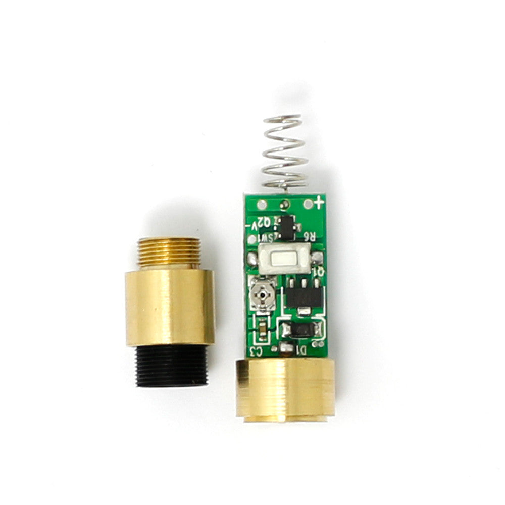 650nm 100mw Red Laser Diode Module with Lens + Lens Holder for DIY GD-320 Type