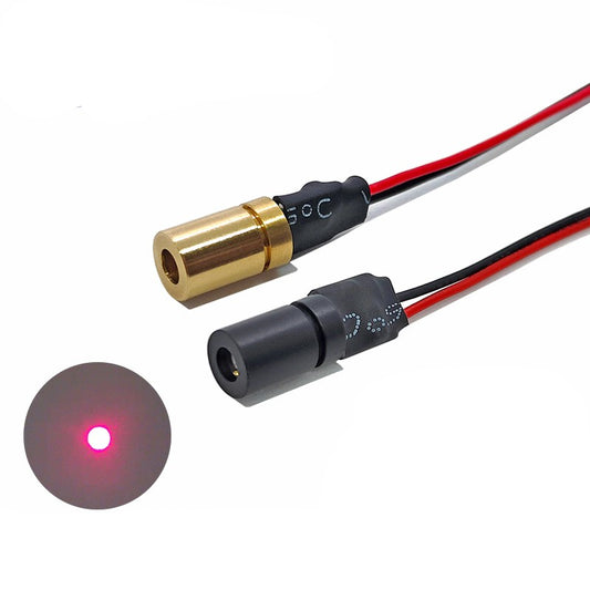 φ6mm*10mm Dot Laser Positioning Light 650nm Red Laser Module