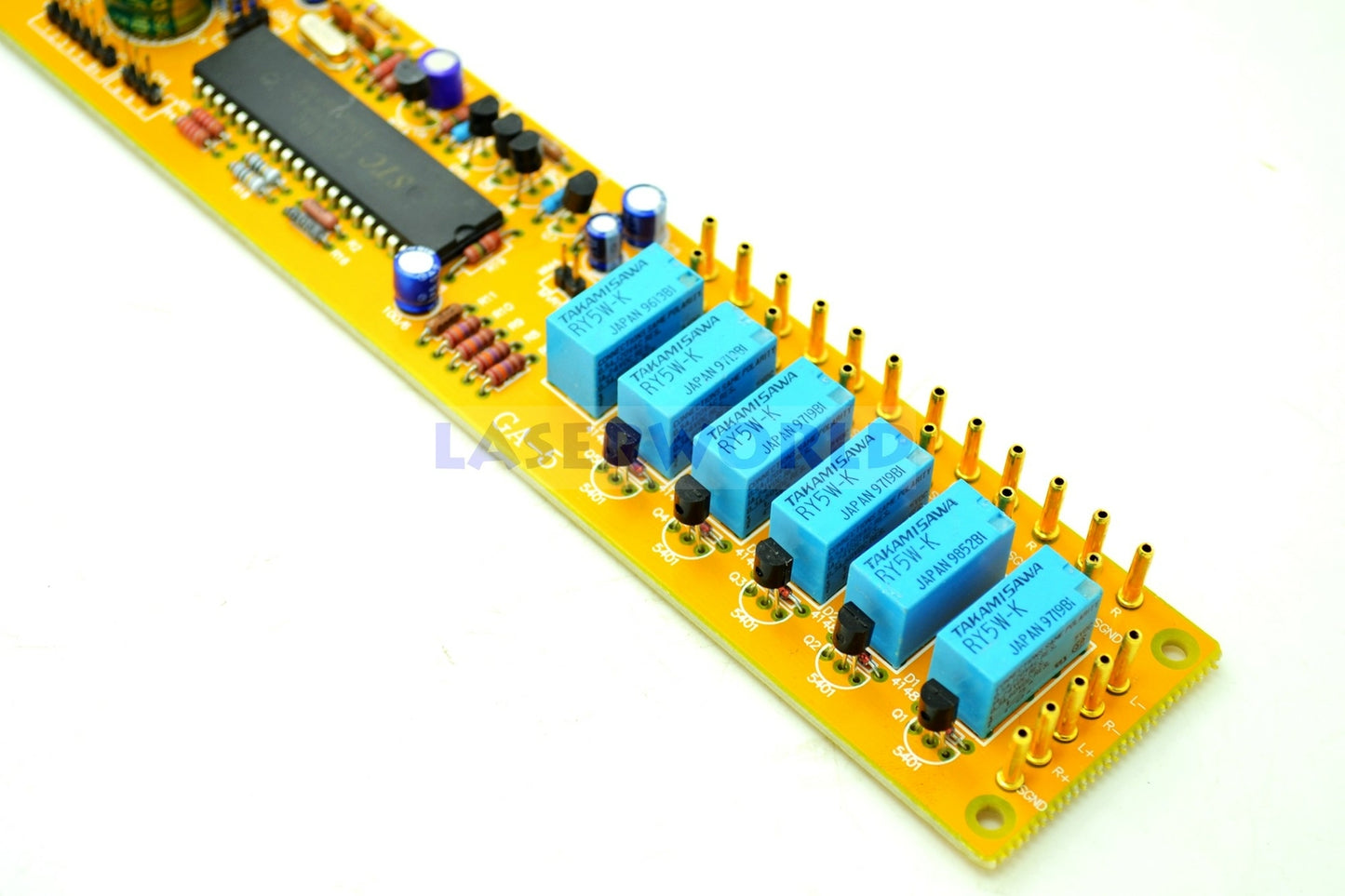 GA-5 4 ALPS Combined Motor Remote Volume Control Board AC9-12V RCA Input