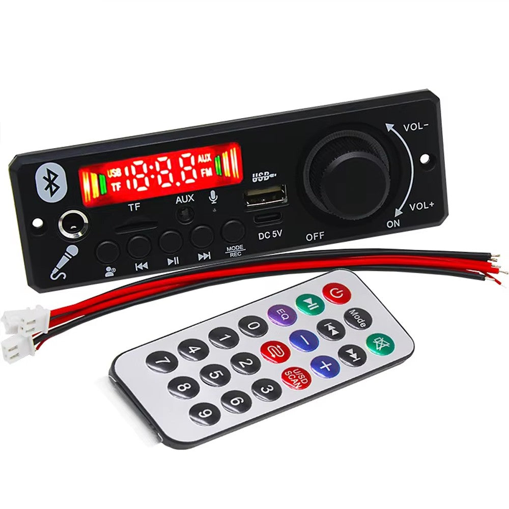 5W Amplifier Microphone Decoder Board with Call Recording MP3 Decoder Board 5V