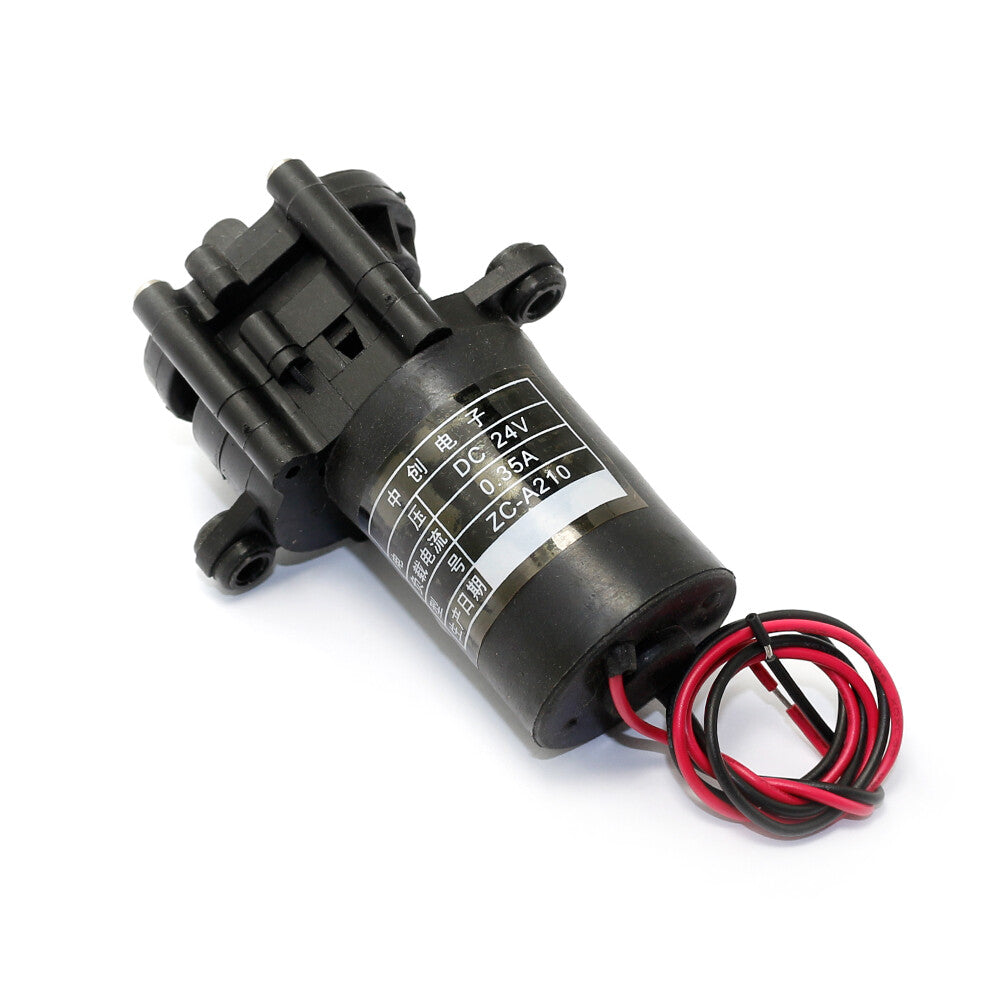 24V Mini Plastic Gear Pump Self-Sucking Water Pump (0-100℃) ZC-A210