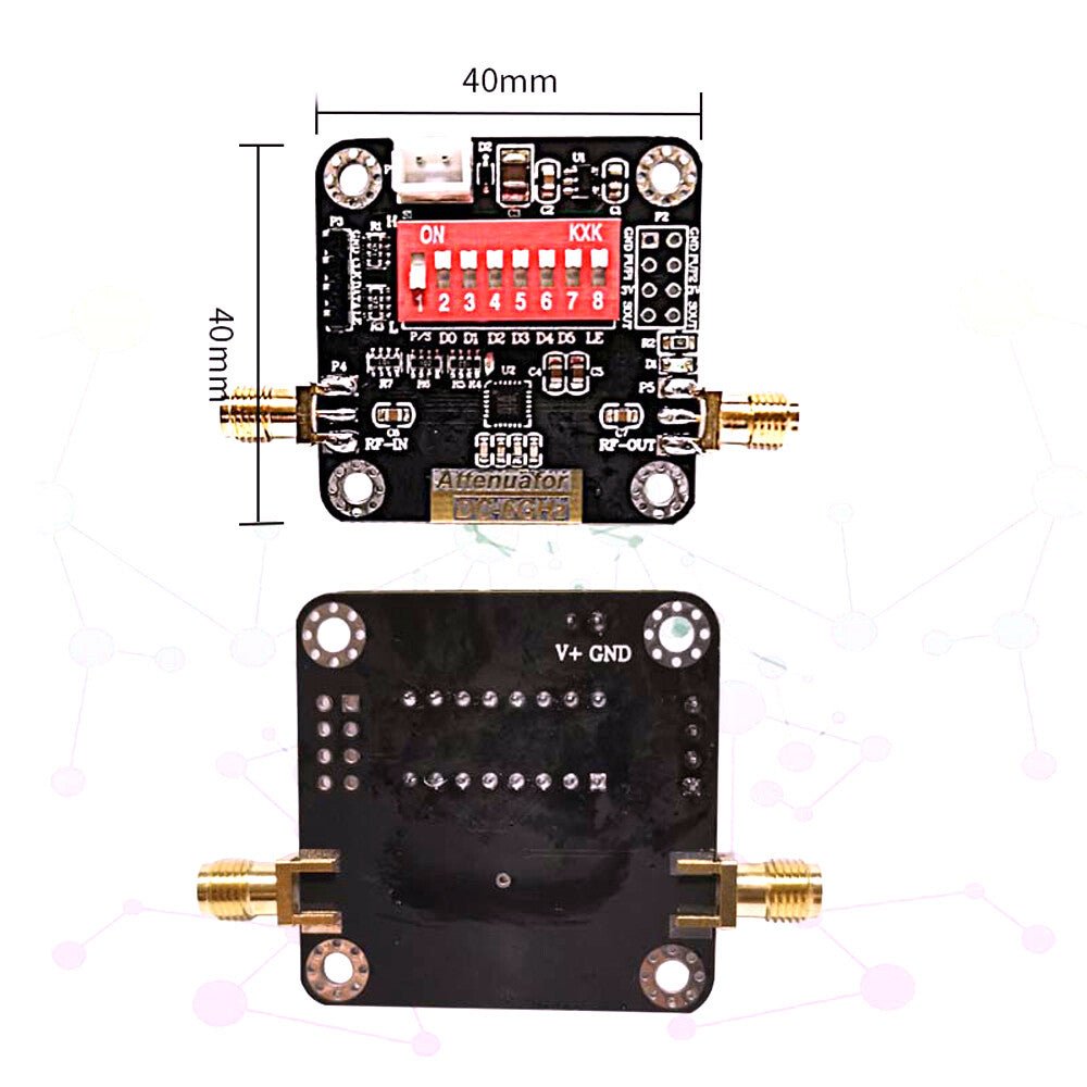 HMC624A Digital RF Attenuator Module DC~6GHz 0.5dB Step Accuracy UpTo 31.5dB